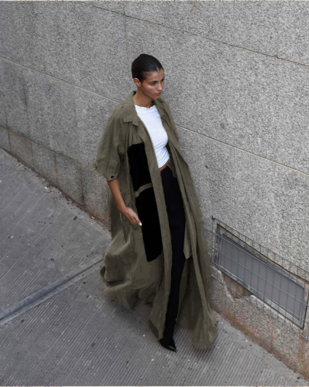 Khaki Sylvie Coat